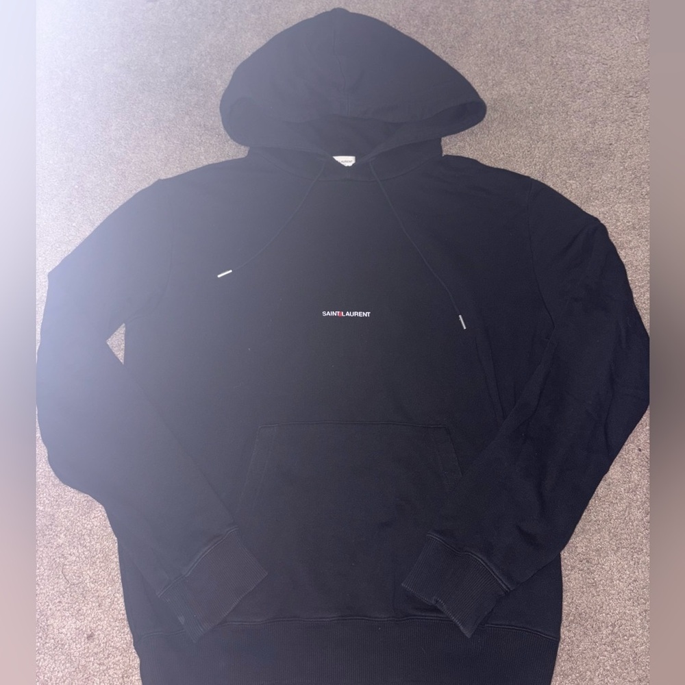 Saint Laurent Classic Black Hoodie